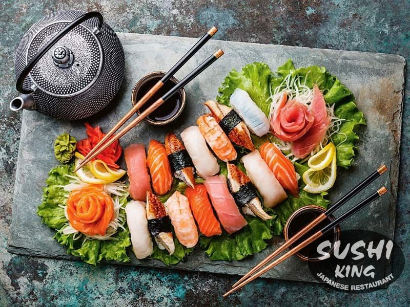 does sushi king restaurant have vegetarian or vegan menu