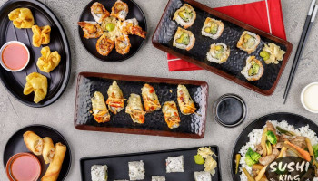 Can I order takeout or delivery from Sushi King Restaurant?